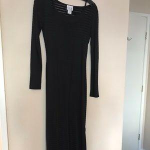 Black evening dress